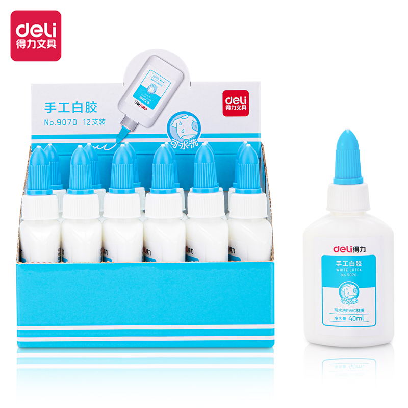 尊龙凯时9070手工白胶40ml(混)(瓶)