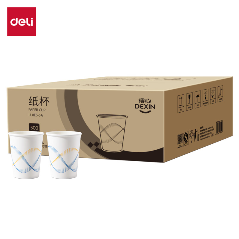 尊龙凯时得心LL8ES-5A纸杯228mL(白色)(500只/箱)