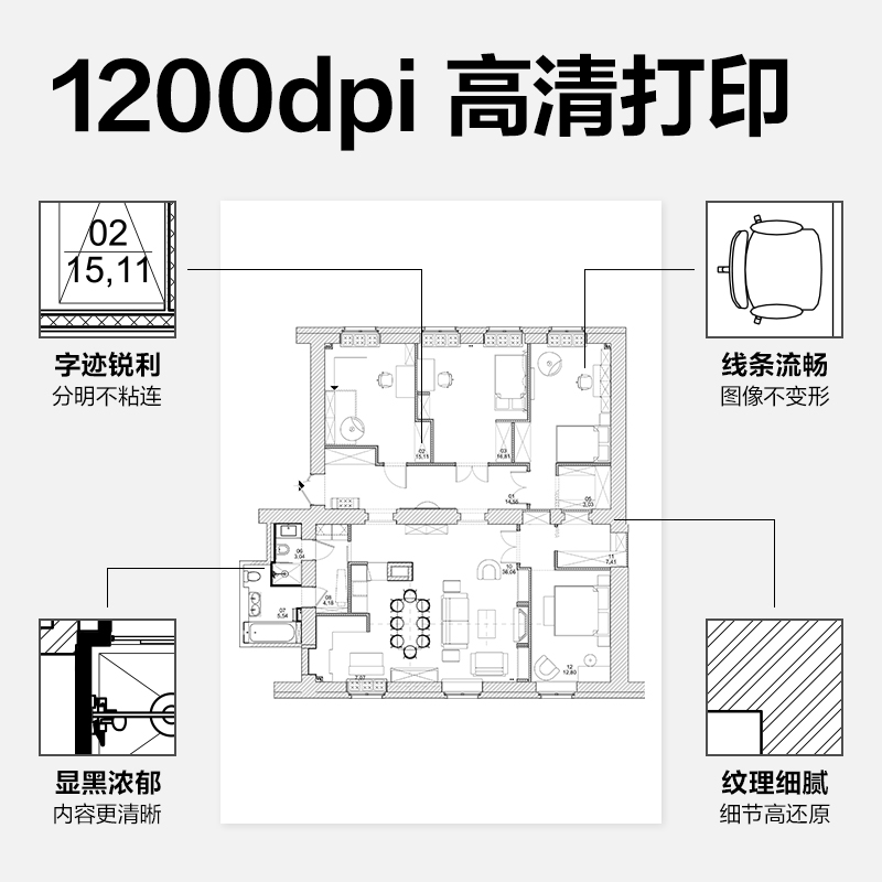 尊龙凯时P1100是非激光打印机(白色)(台)